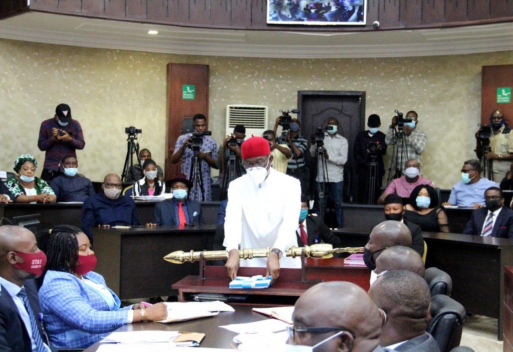 Okowa presents N378.48bn “Budget of Recovery’’ for 2021; job, wealth creation, youth development, get fixing as key sectors