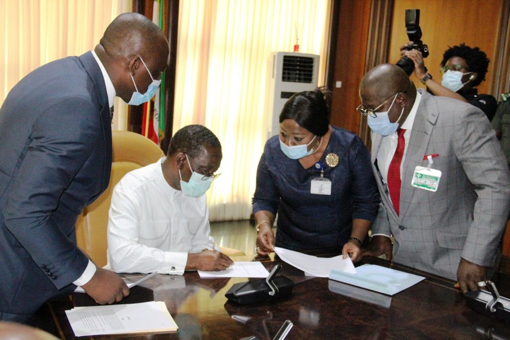 Okowa signs Delta’s N383bn 2021 budget into law