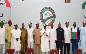 PDP Governors to APC dominated NASS: Don’t foist Direct Method of primaries on political parties; call for electronic transmission of election results in law