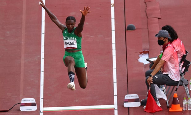 Ese Brume ends Nigeria’s wait for medal at Tokyo Olympics; Oborodudu too