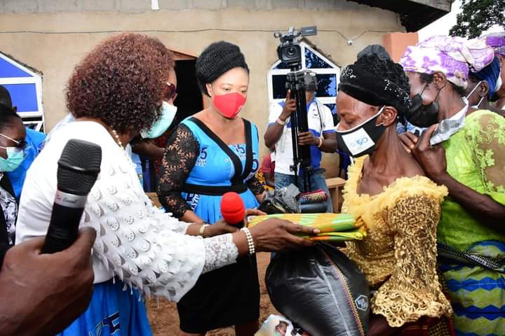 Int’L Day of Charity: Illah community in ecstasy as  Dame Okowa gives solace