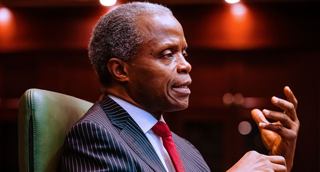FG to allocate $200m for creation of 780 agricultural service centres, says Osinbajo