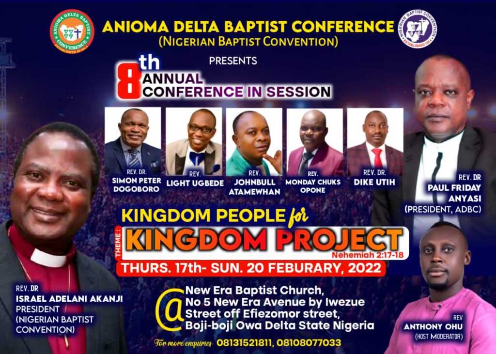 ‘Arise and Build’, Anioma Delta Baptist charges members as 8th Annual Session kick starts