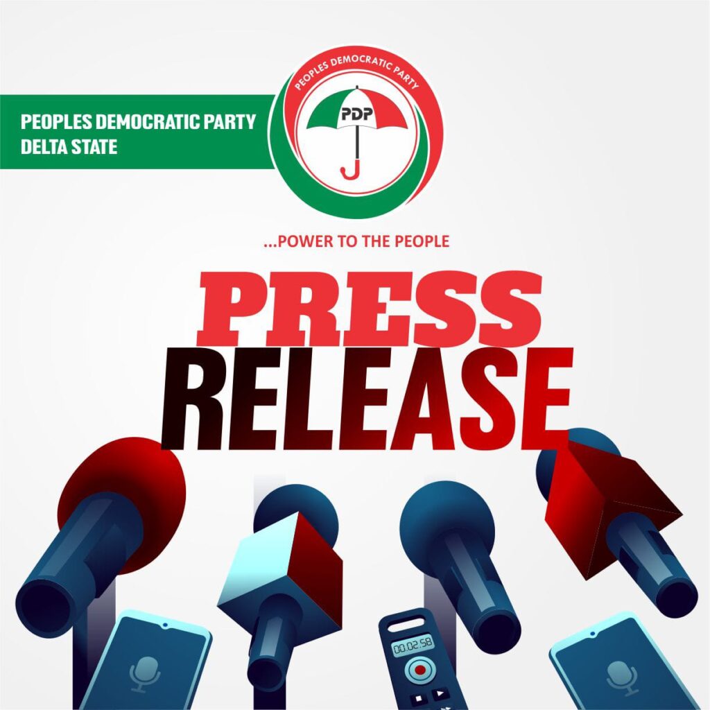 Delta PDP Governorship primary holds Wednesday, May 25th, 2022