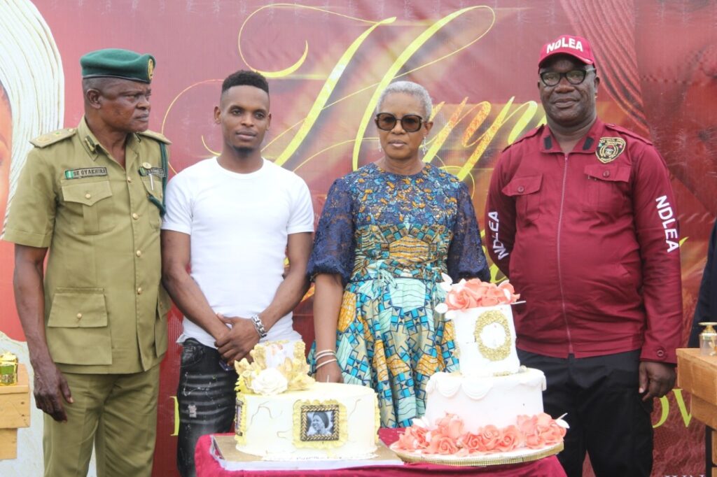 Dame Edith Okowa marks birthday with visit to inmates of Correctional centres