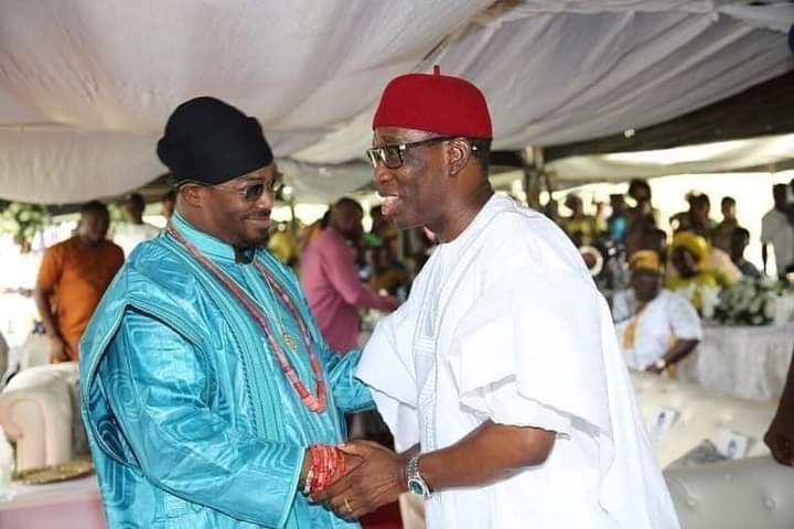 Okowa salutes Dein of Agbor at 45