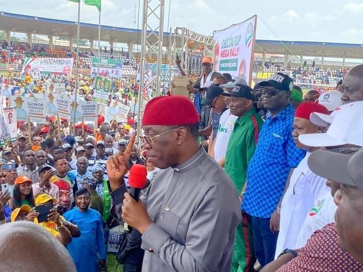2023: Osun victory signposts PDP’s rescue mission determination, says Okowa; decampees from APC pledge to be part of rescue mission
