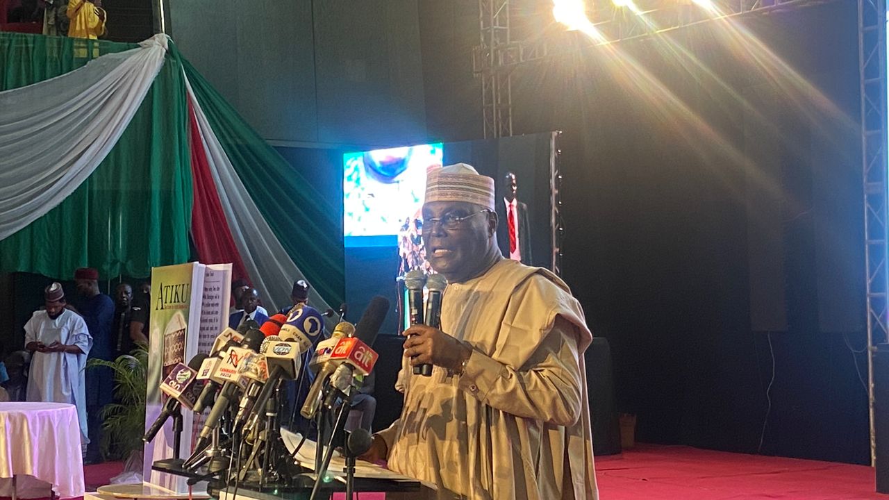 Atiku outlines plans for Nigeria, Nigerians at inauguration of PDP Presidential Campaign Council (Full text of speech)