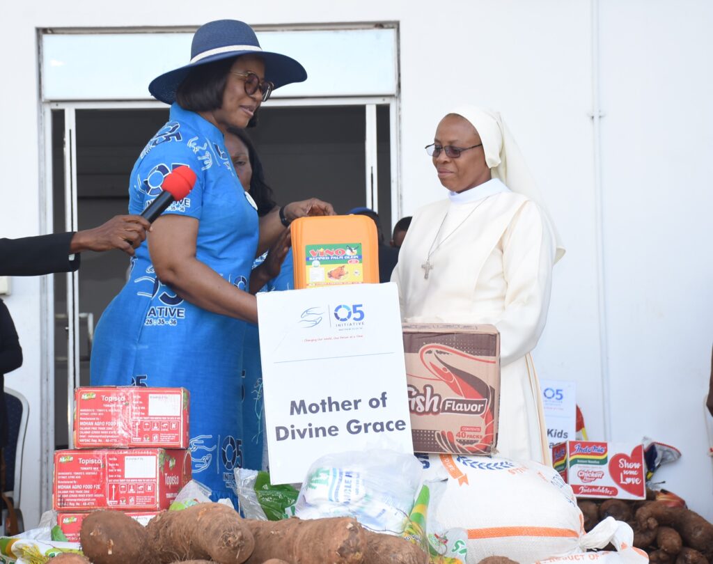 World Orphans Day: Dame Okowa presents food items to orphanages, 4 adopted famliess