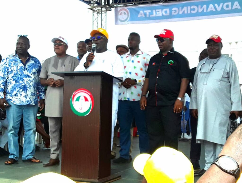 2023: Full text of Sheriff Oborevwori, Delta PDP Governorship Candidate at Campaign Committee’s inauguration