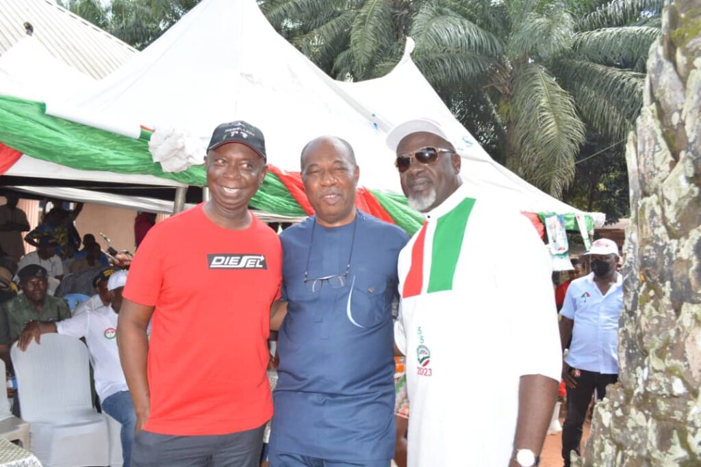 Delta North: Oseji, political rival drums support for Ned Nwoko; donates N500,000 to campaign