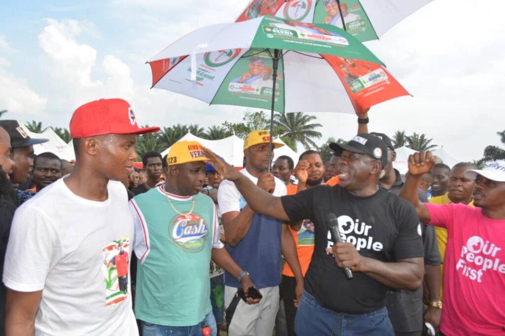 Let no other party have foothold in Ika North East wards, PDP leaders, candidates, Ibegbulem tell faithful, supporters