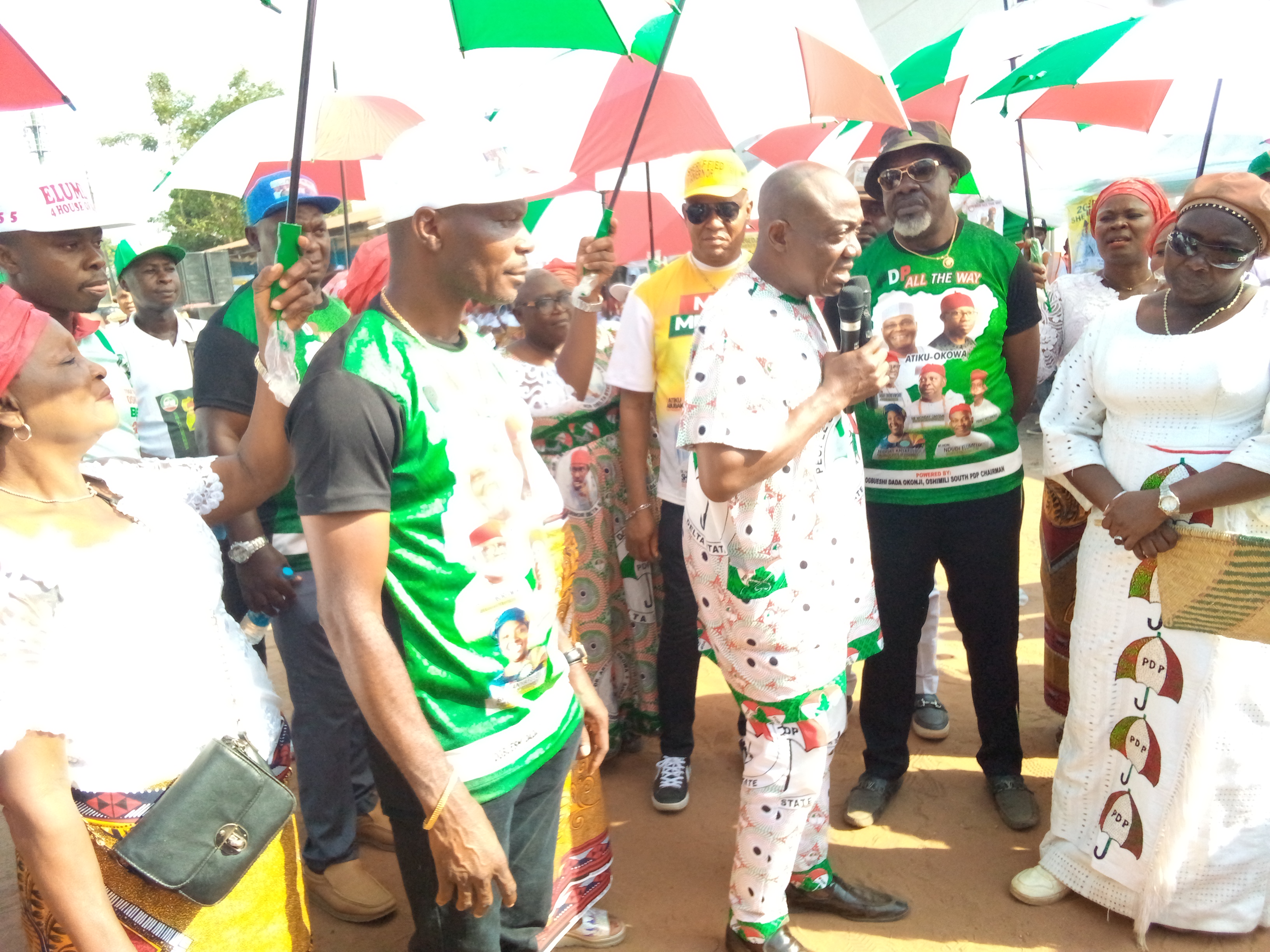 Atiku-Okowa presidential ticket has master plan, capacity to rescue, reset Nigeria, says Iduh at Oshimili South Ward campaign
