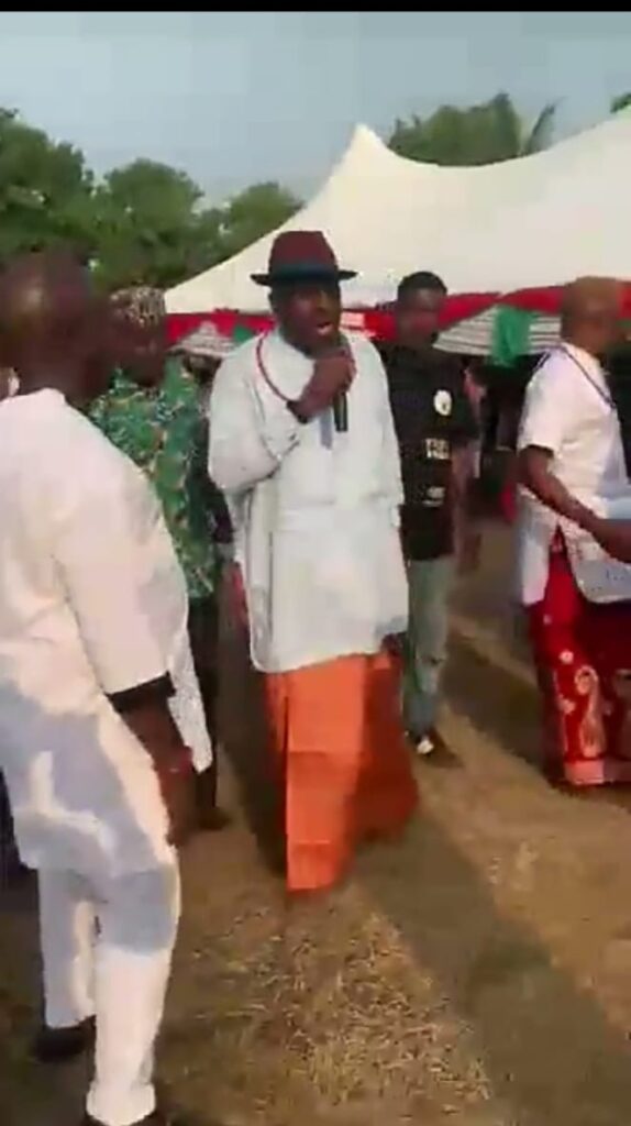 2023: Ibori spotted at PDP women event in Mosogar, hosted by Senator Ighoyota Amori