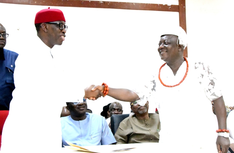 Don’t impose projects on communities, Okowa charges DESOPADEC Board