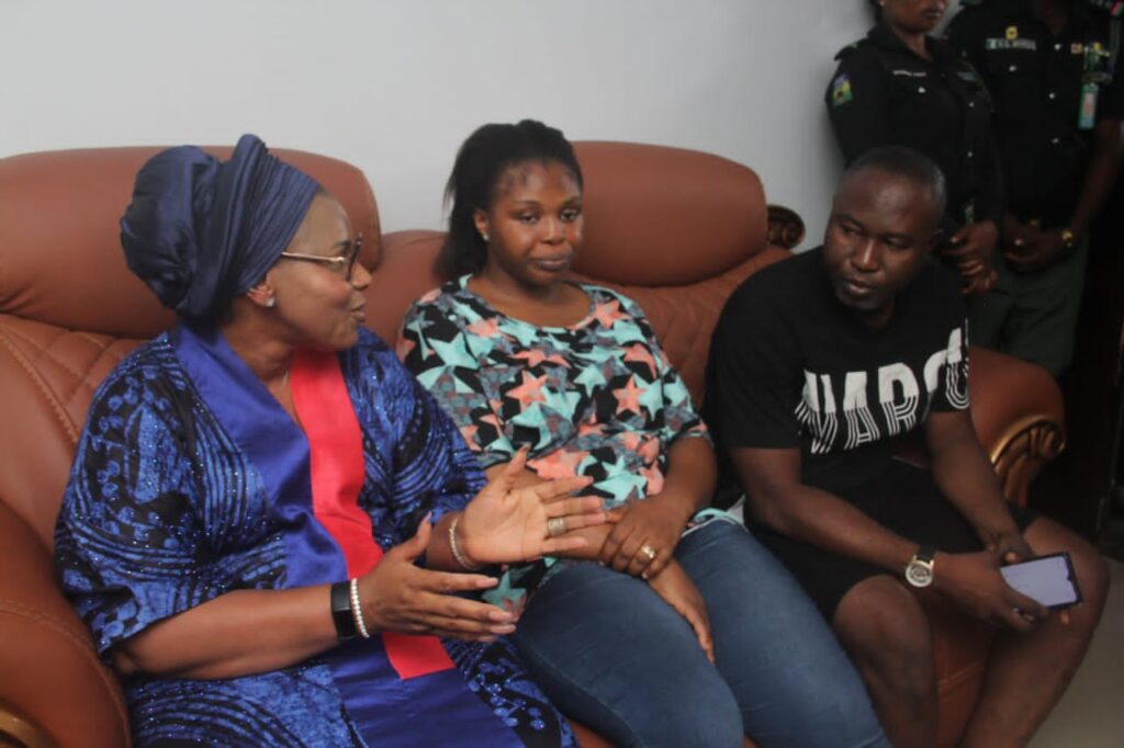 Mrs Oborevwori  condoles family of baby slain by NDLEA bullets, prays for speedy recovery of shot brother